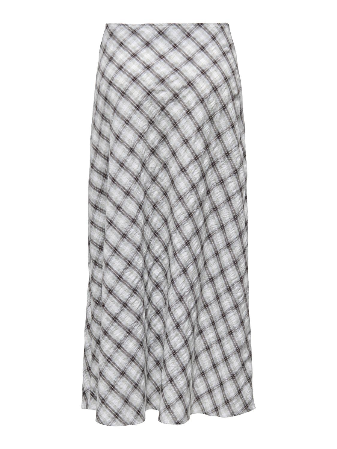 PGHAMILTON CHECK LONG SKIRT WVN - 3