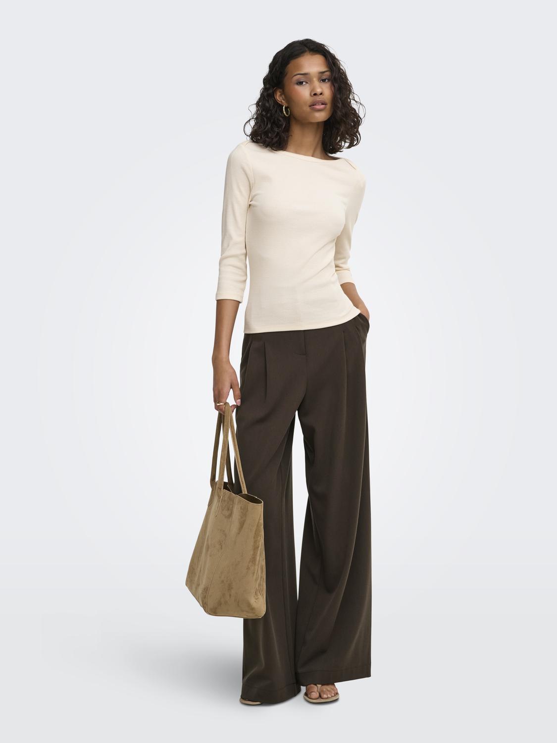 JDYMALLI 3/4 BOATNECK TOP JRS NOOS - 6