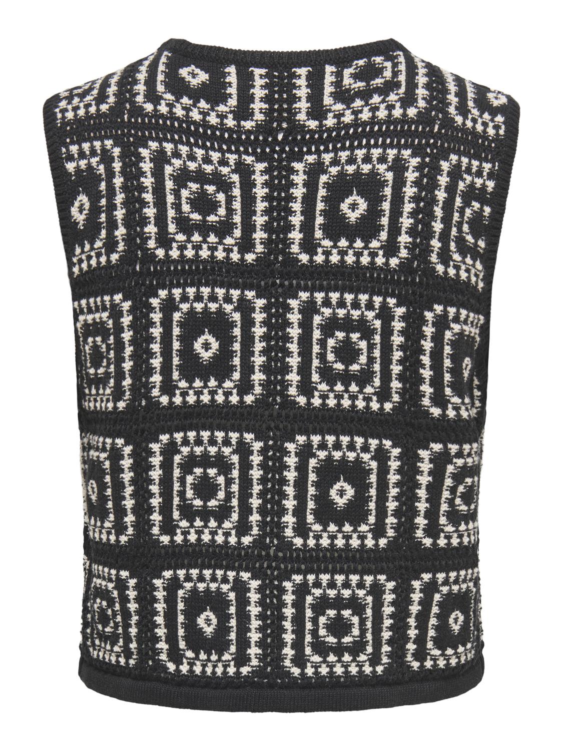ONLLOA SL STRING CROCHET VEST CS KNT - 3