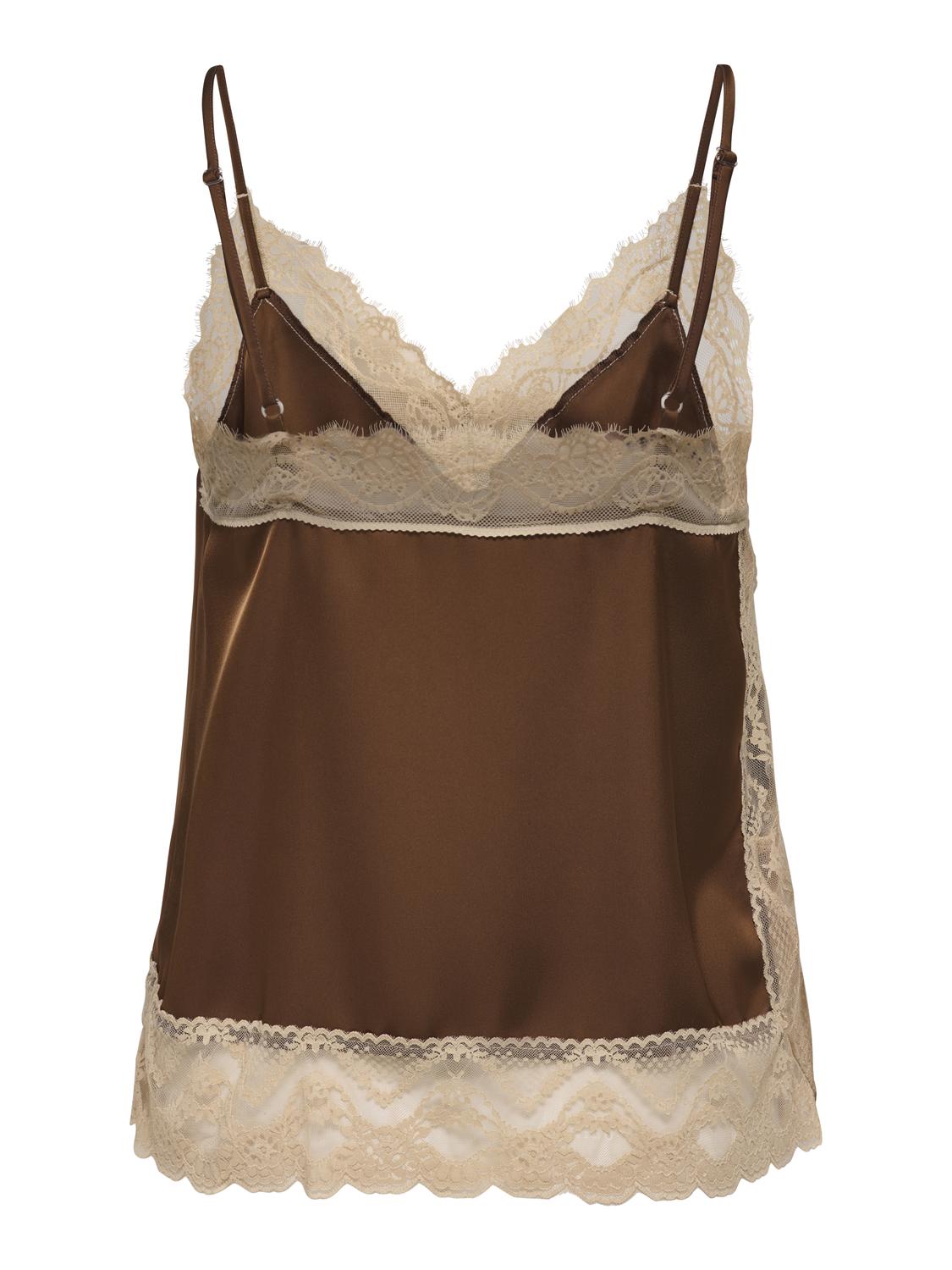 STUELLIE LACE STRAP TOP WVN - 3