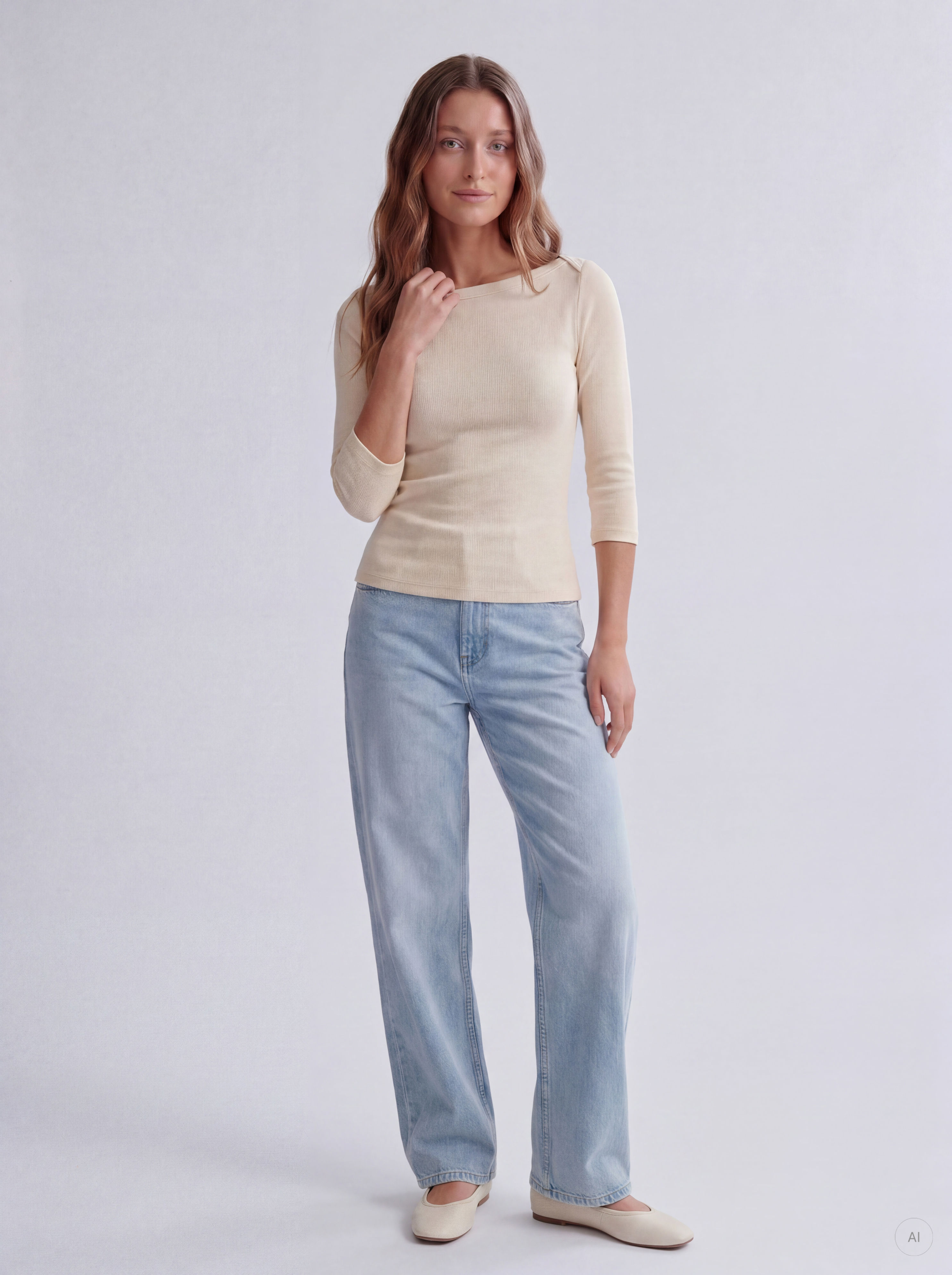 JDYMALLI 3/4 BOATNECK TOP JRS NOOS - 9
