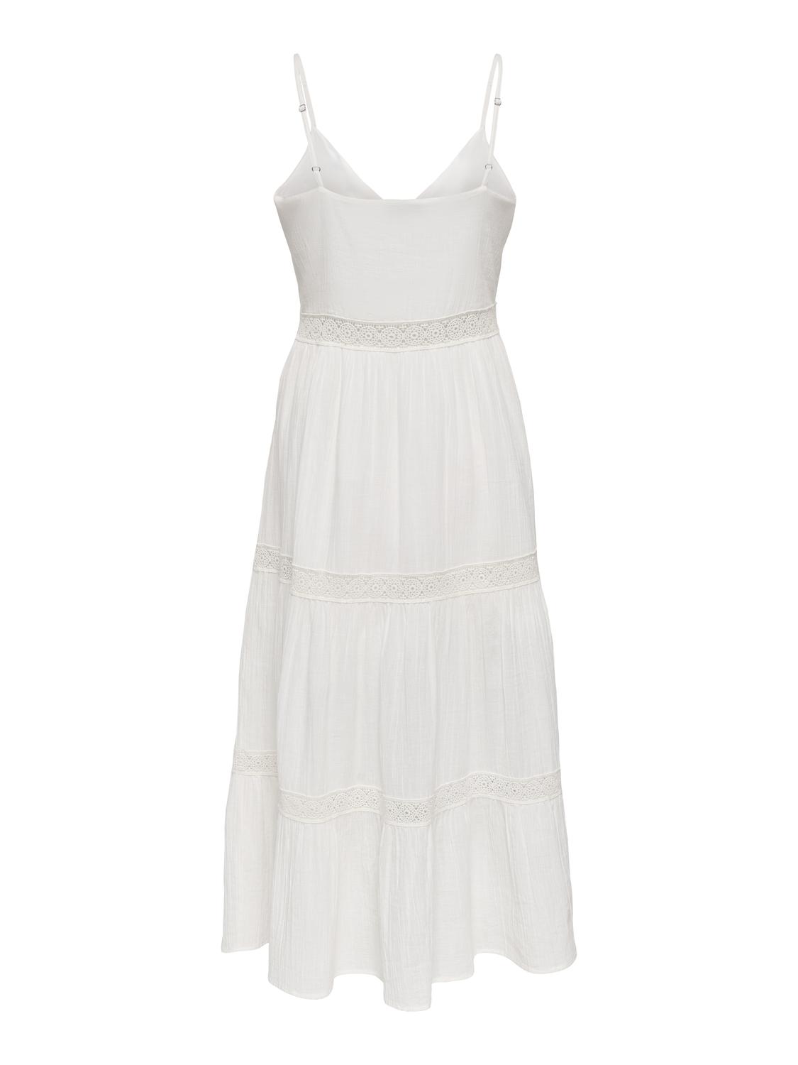 PGGLORIA STRAP LONG DRESS WVN - 3