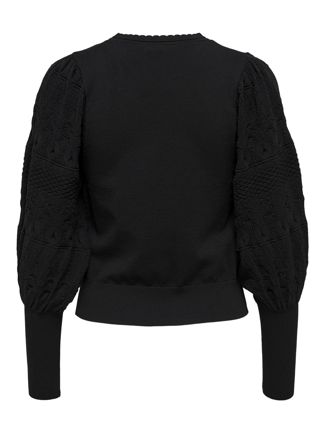 ONLMELITA L/S O-NECK PULLOVER RP KNT - 7