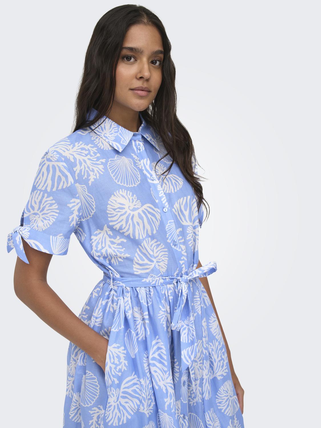 JDYANNA S/S SHIRT MIDI DRESS WVN - 5