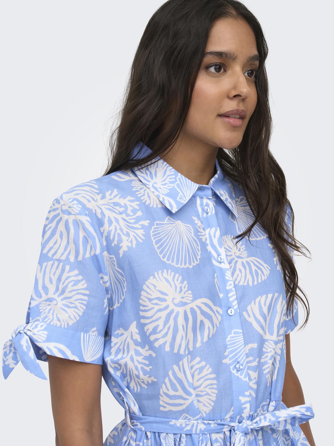 JDYANNA S/S SHIRT MIDI DRESS WVN - 4