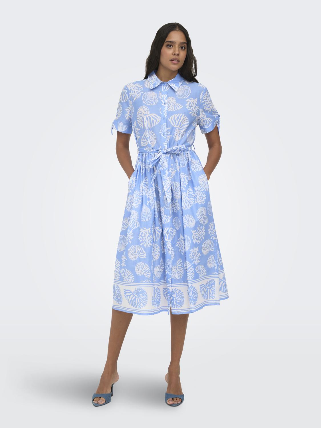 JDYANNA S/S SHIRT MIDI DRESS WVN - 6