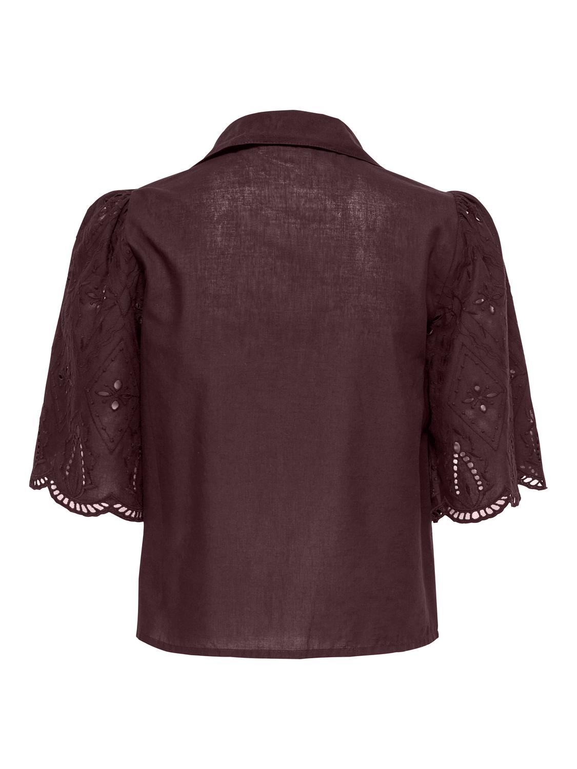 ONLFRANI S/S EMB BOW TOP WVN - 7