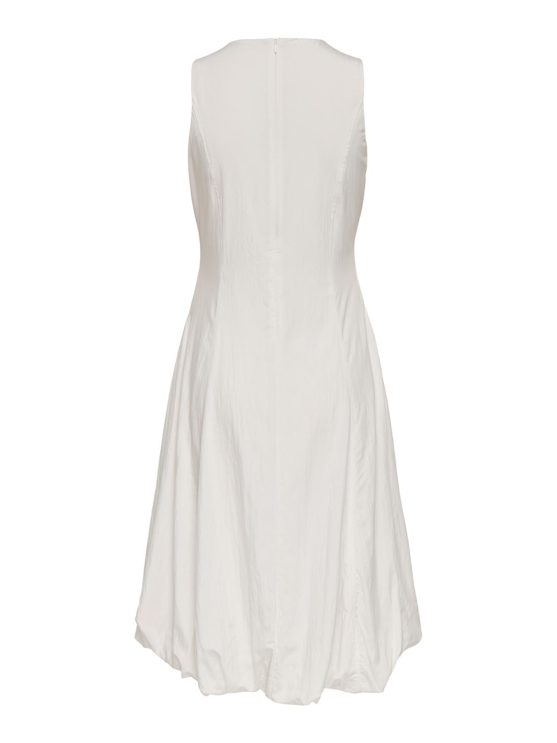 JDYTINA S/L MIDI BALLON DRESS WVN - 2
