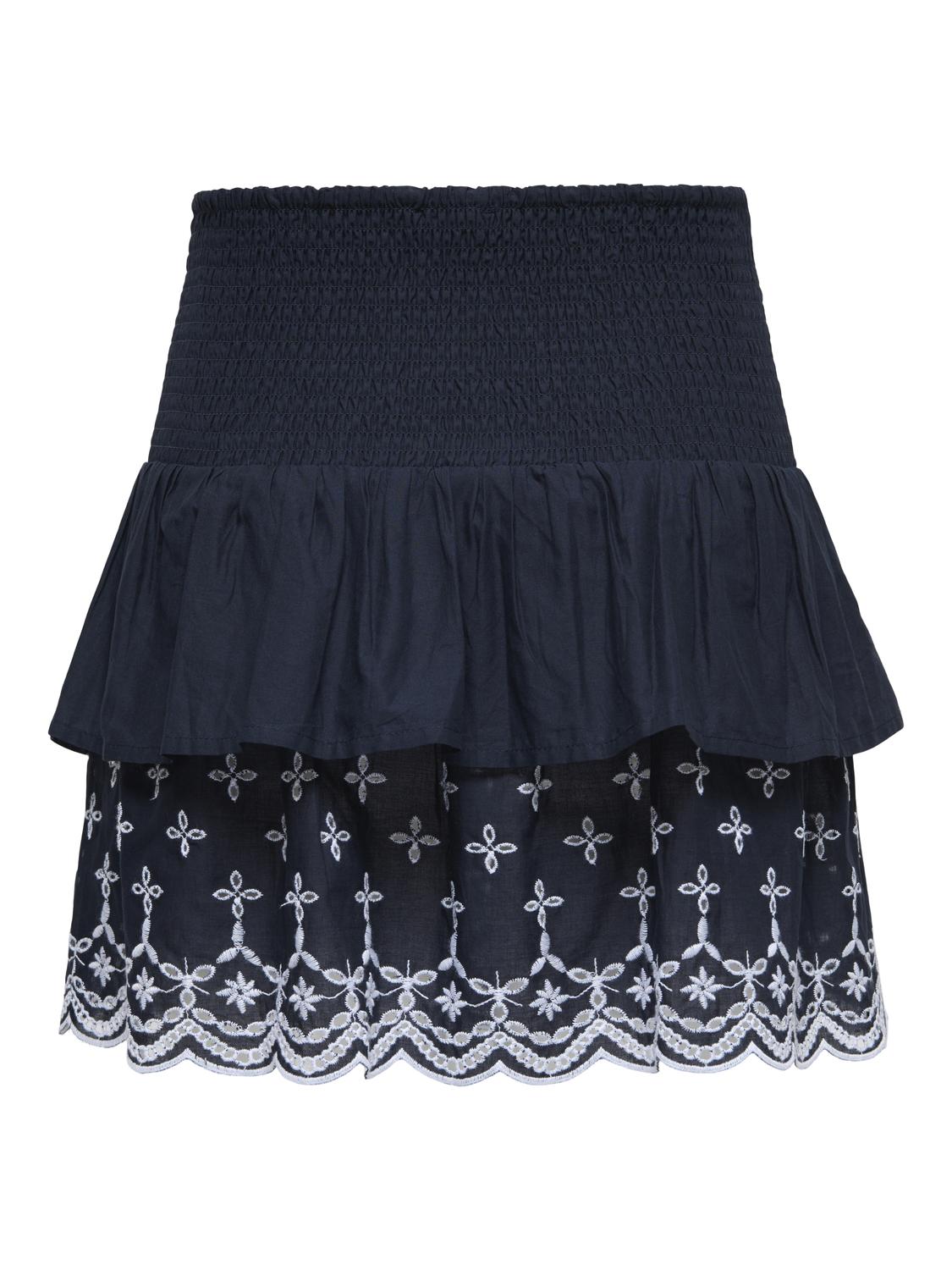 PGELENA MINI SMOCK SKIRT WVN - 2