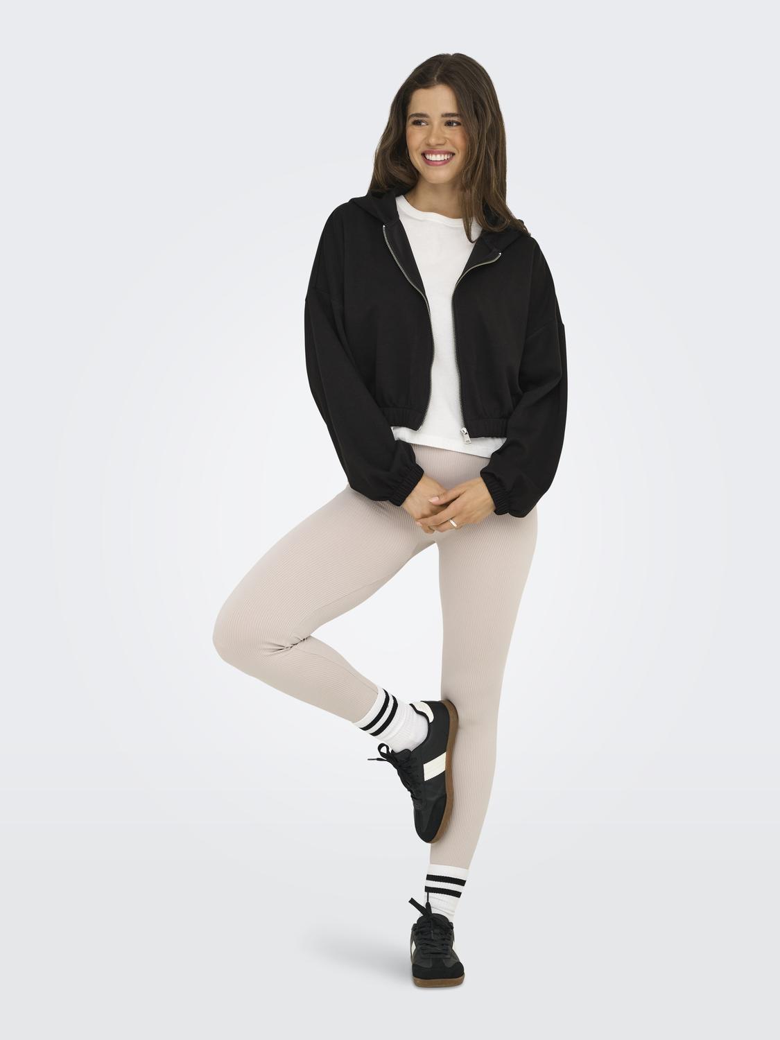 ONLSCARLETT L/S ZIP-HOOD SWT - 4