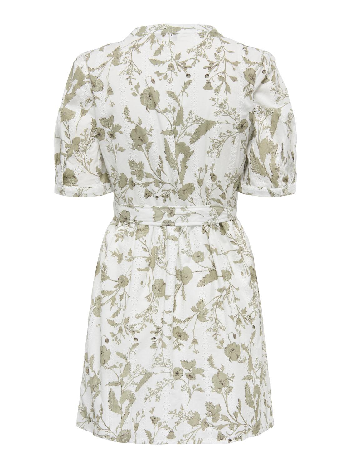 ONLNATHY S/S SHORT BELT DRESS WVN EX - 7