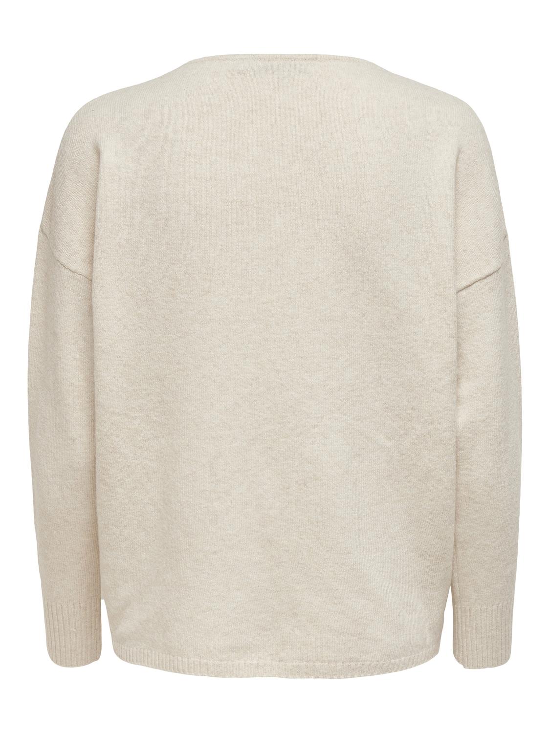 ONLRICA L/S V-NECK PULLO KNT NOOS - 6