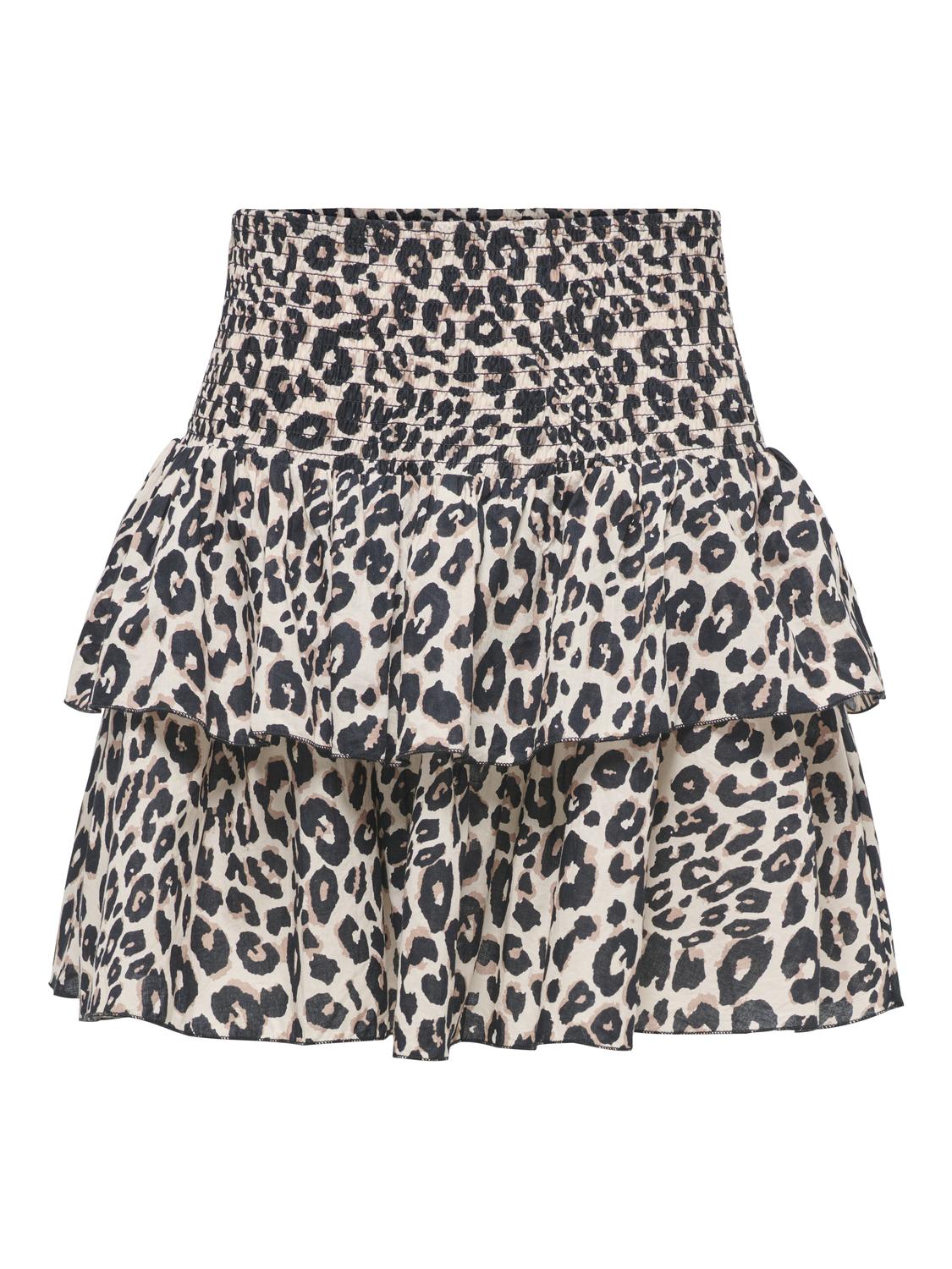 PGSERRA LAYRED SHORT SKIRT WVN