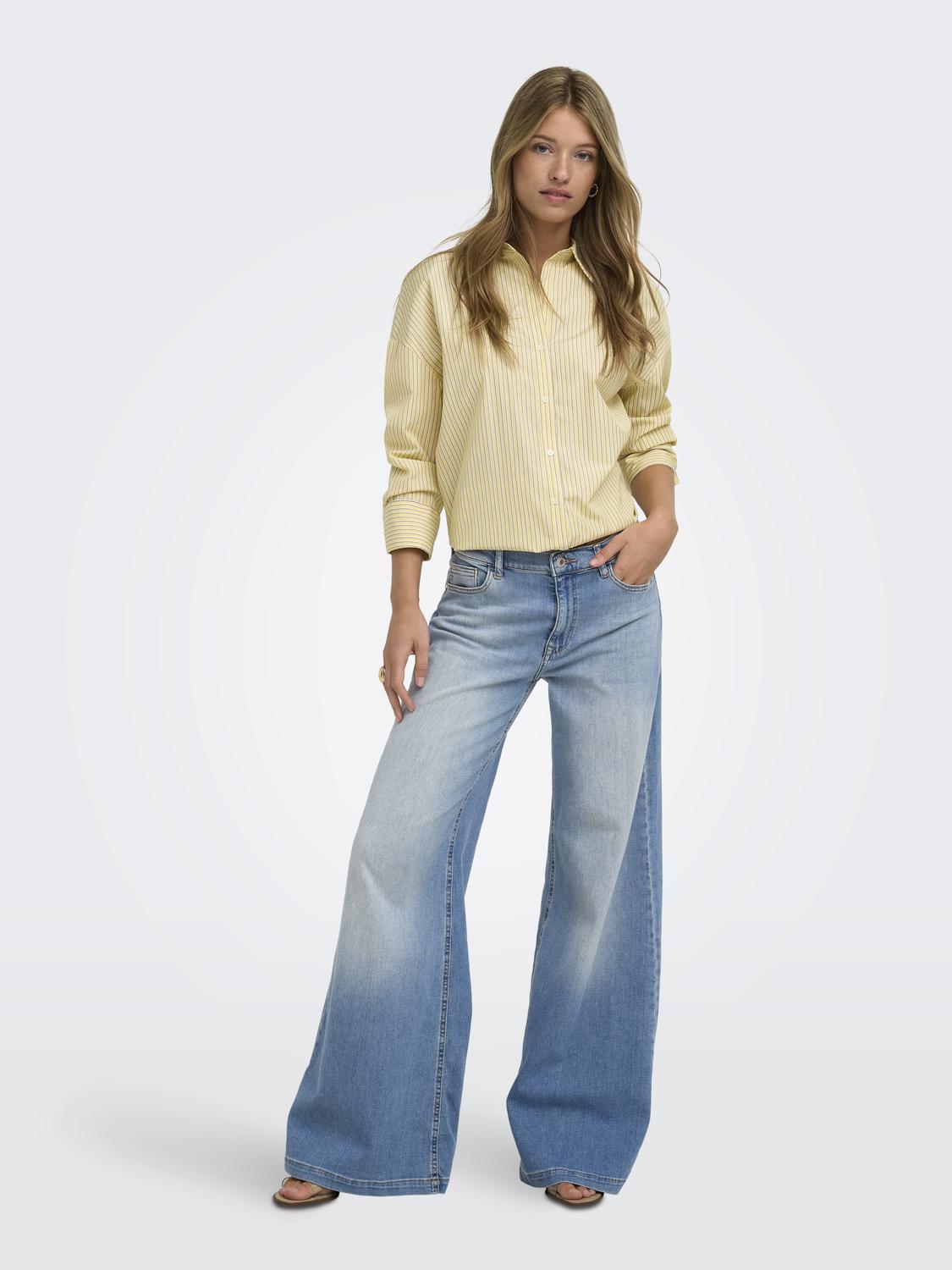 ONLOREGON ALVA LS REG SHIRT NOOS WVN - 7