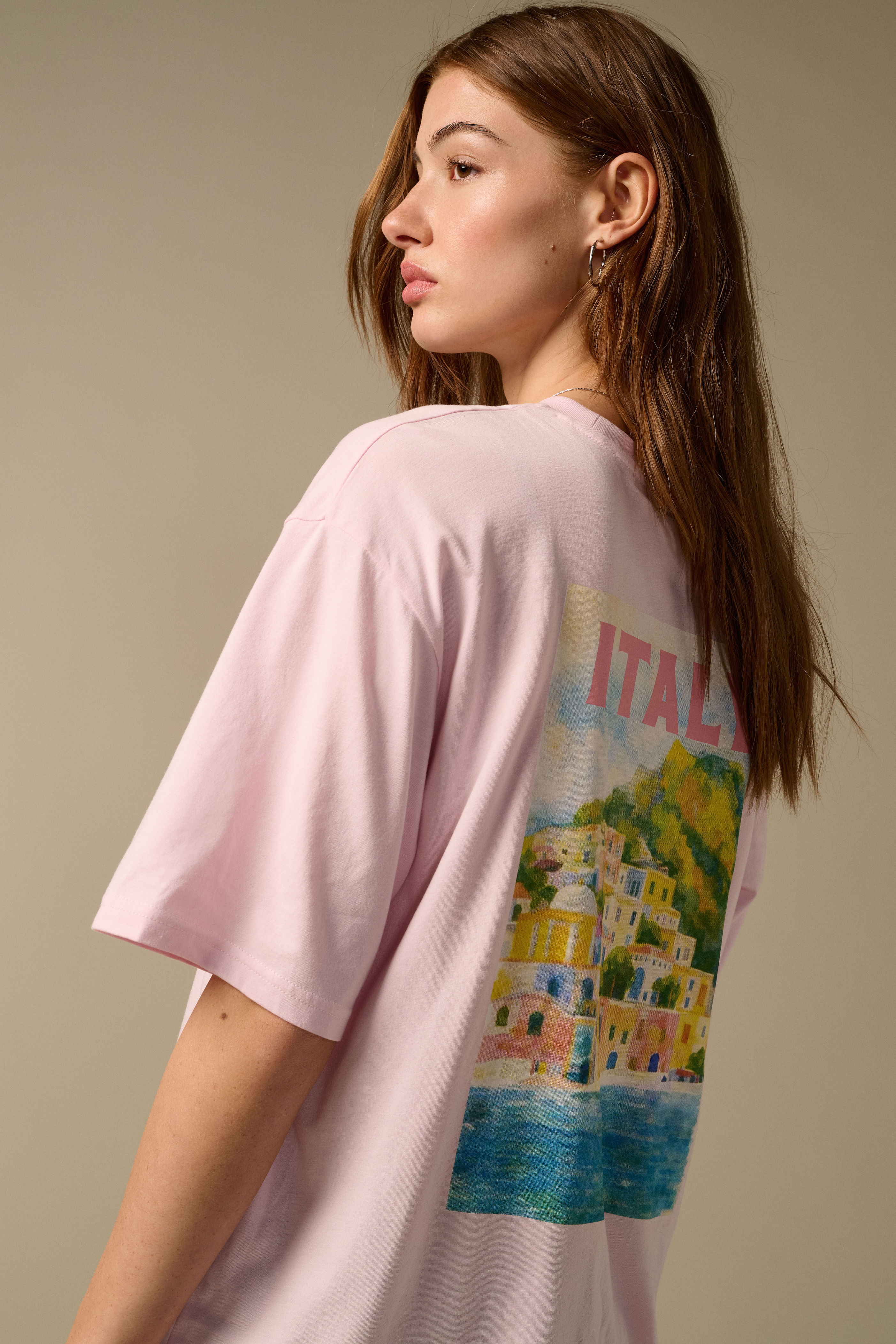 PGNEW PARRI S/S BACK PRINTED TEE JRS - 4
