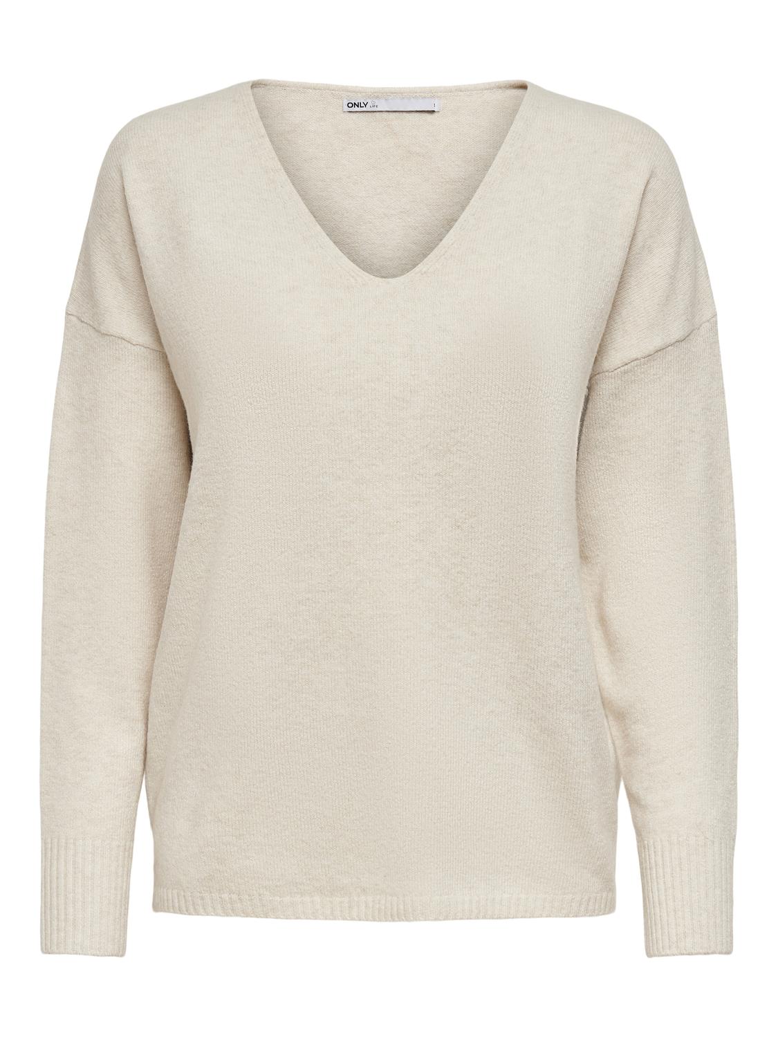 ONLRICA L/S V-NECK PULLO KNT NOOS - 3