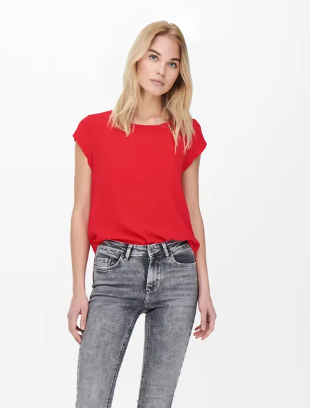 ONLVIC S/S SOLID TOP NOOS WVN