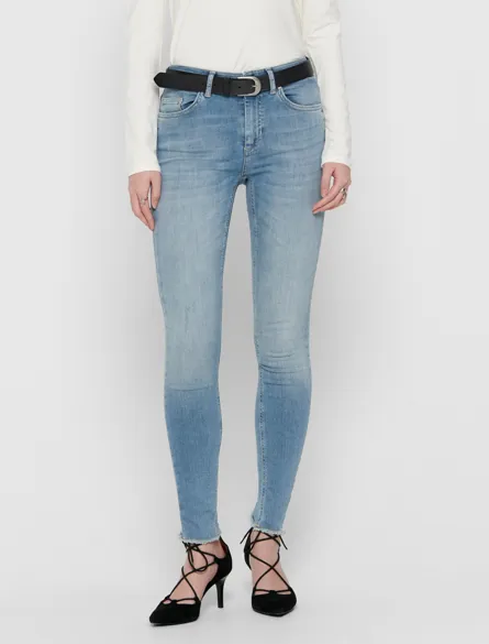 ONLBLUSH Voorzakken, Skinny fit jeans, middelhoge taille