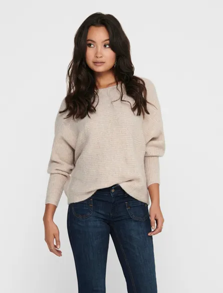 ONLDANIELLA L/S PULLOVER KNT NOOS