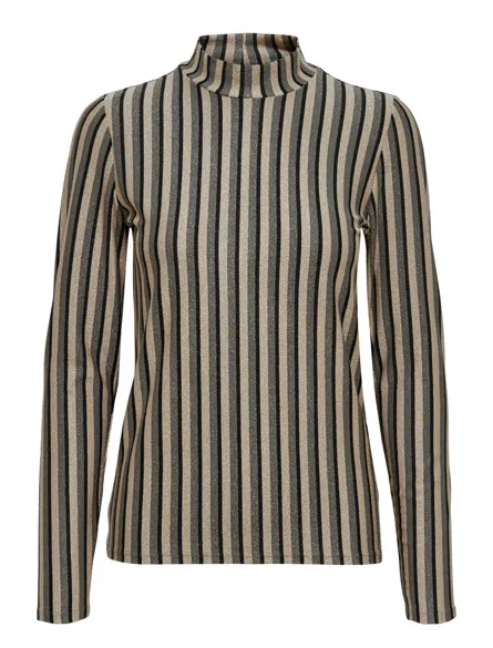 PGLISSE L/S HIGHNECK TOP JRS