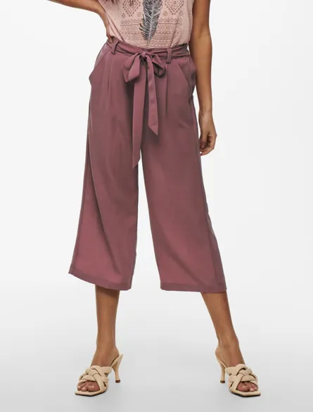 ONLWINNER Palazzo Hose mit Gürtel