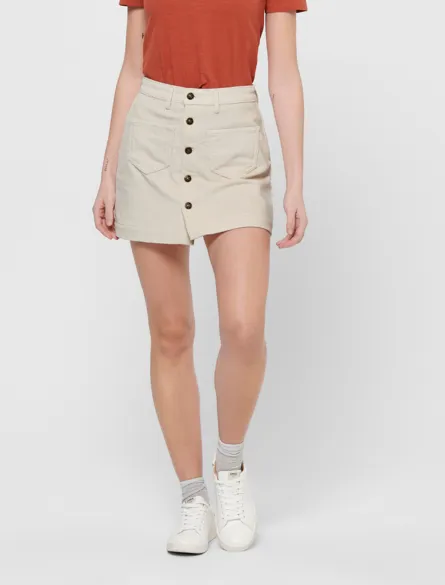 ONLAMAZING GLOBAL HW CORD SKIRT PNT NOOS