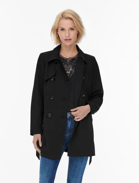 ONLVALERIE Dobbeltradet trenchcoat