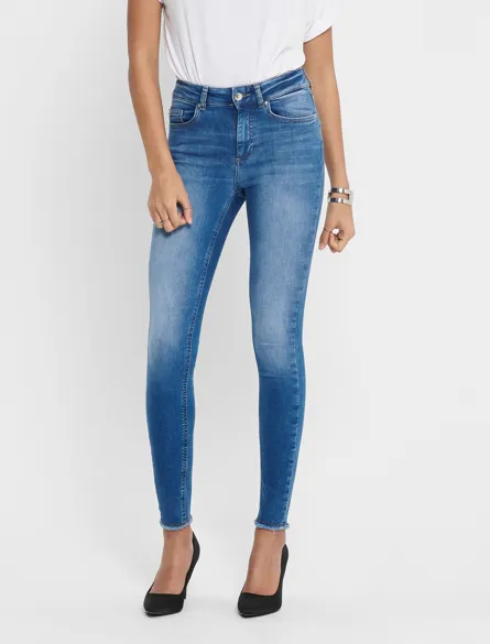 ONLBLUSH SKINNY JEANS MIT MITTLERER TAILLE