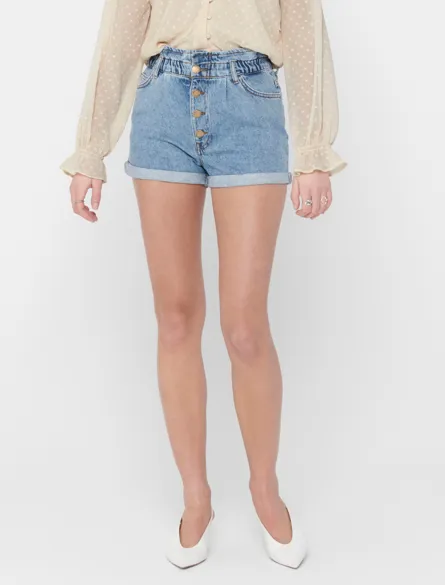 ONLCUBA PAPERBAG DNM SHORTS NOOS