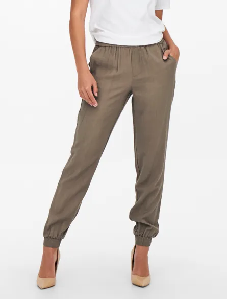 ONLKELDA-EMERY Regular fit broek met wijde pijpen