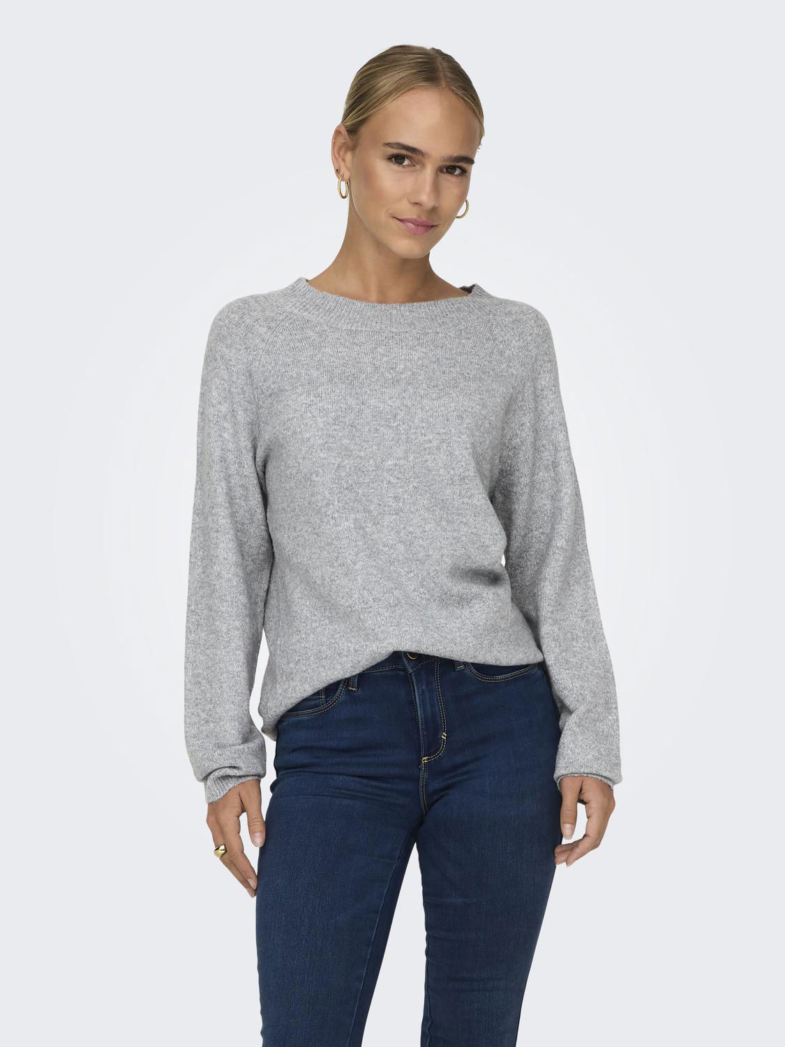 ONLRICA Gebreide trui met O-hals