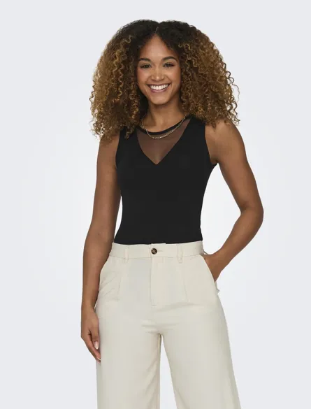 ONLSVEA Vrouwelijk rompertje met ronde hals