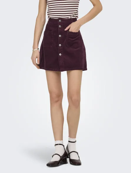 JDYSHIRAZ CORDUROY SKIRT PNT NOOS