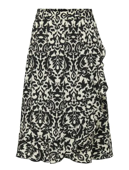 ONLCARLY Midirock mit Rüschen