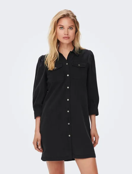 ONLFELICA Denim-Blusenkleid