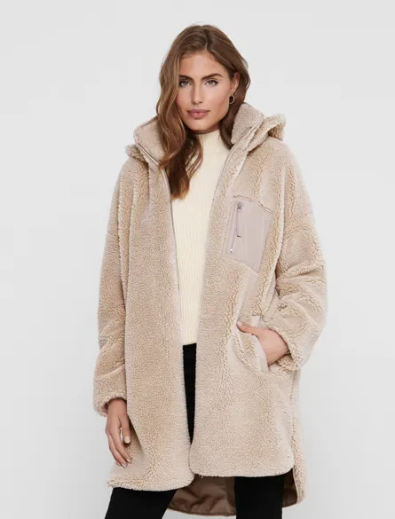 ONLSASCHA SHERPA JACKET CC OTW