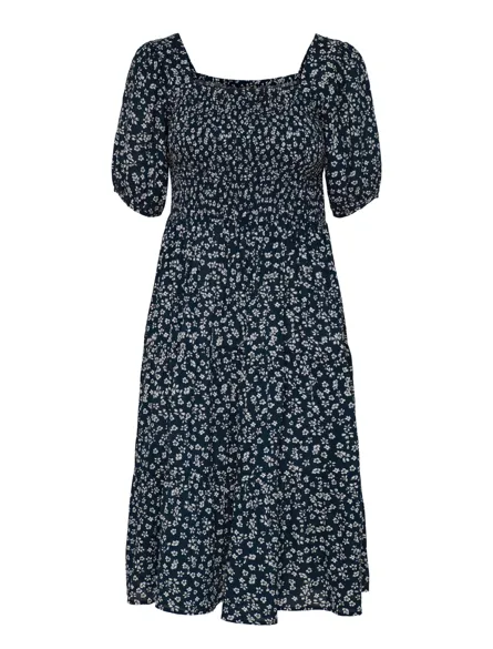ONLSTAR Gesmoktes Kleid aus Viskose