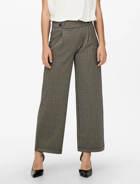JDYGEGGO MIA LONG CHECK PANT JRS NOOS