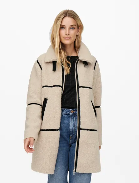 JDYFROSTY LIFE TEDDY LONG JKT OTW NOOS