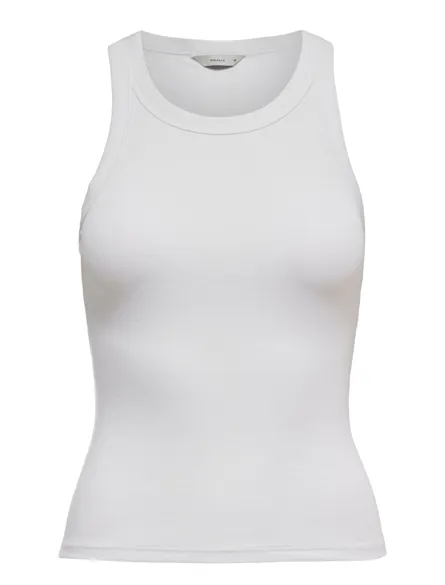 PGJILL BASIC ærmeløs tanktop med slank pasform