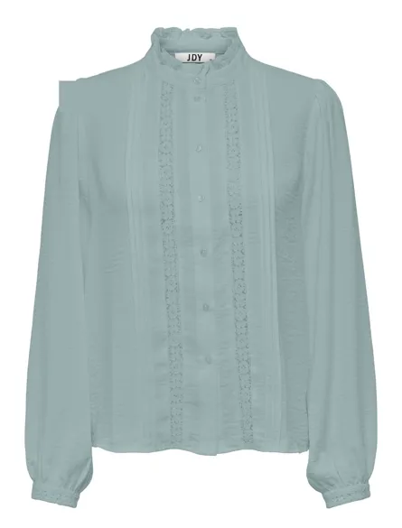 JDYELLIS LIFE L/S LACE SHIRT WVN NOOS