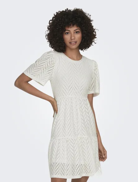 JDYCARLA CATHINKA S/S DRESS JRS NOOS