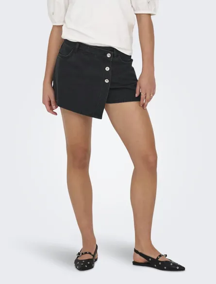 ONLLESLY Mini Denim Wikkel Skort