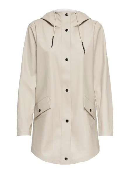 ONLELISA Waterdichte regenjas met capuchon