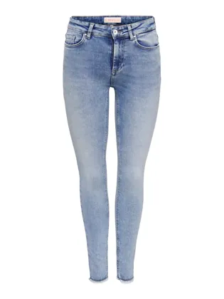 ONLBLUSH Gürtelschlaufen Skinny Fit Jeans in Knöchellänge