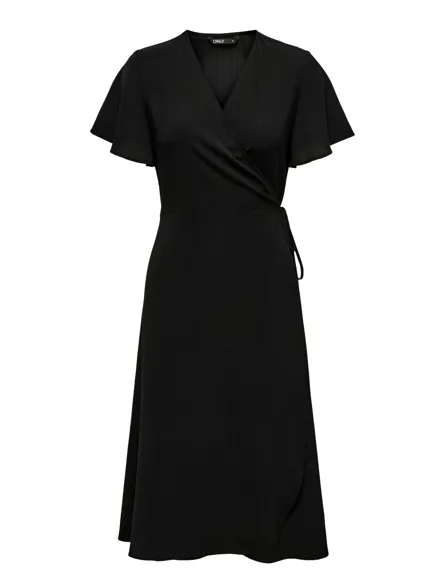 ONLCALI LIFE S/S WRAP DRESS WVN NOOS