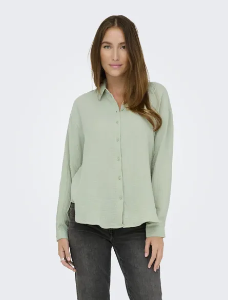 JDYTHEIS Hemd mit Knopfverschluss und normaler Passform