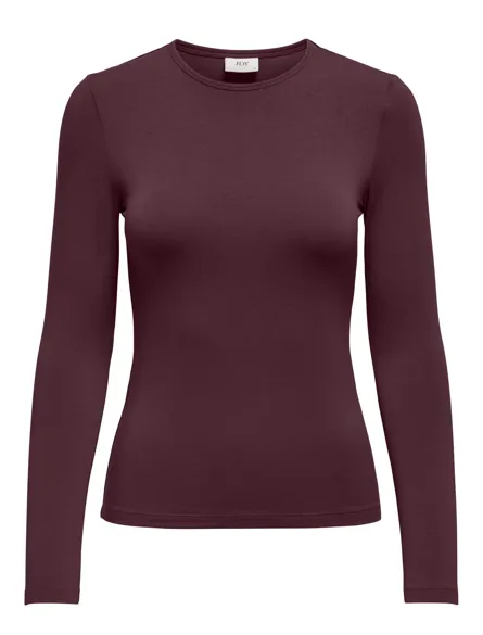 JDYMILA L/S O-NECK TOP JRS NOOS