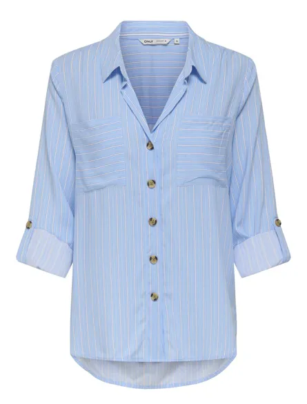 ONLYASMIN Overhemd met lange mouwen en standaard pasvorm voor dagelijks gebruik