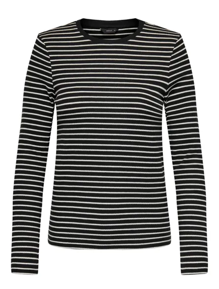 PGELLA STRIPE L/S TOP JRS